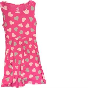 Pretty pink with hearts